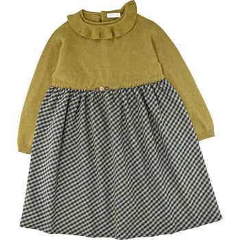 Robe à manches longues 4 ans en coton, cachemire et laine Wedoble