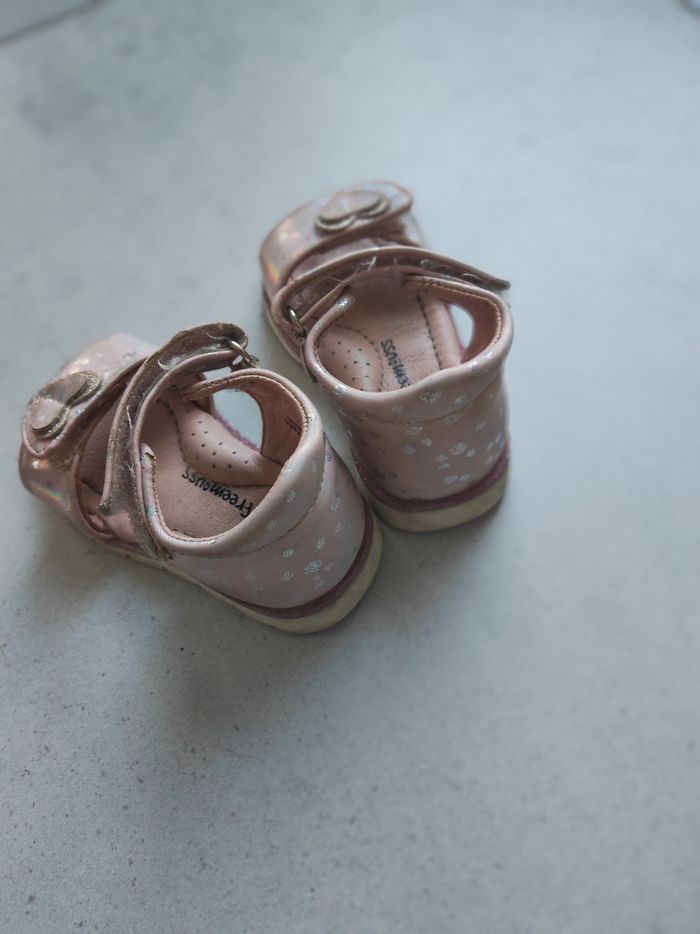 Sandales rose taille 19 frimousse - photo numéro 2