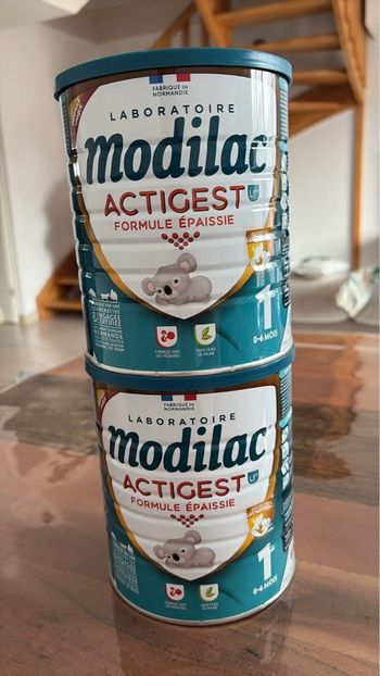 Lait modilac Actigest