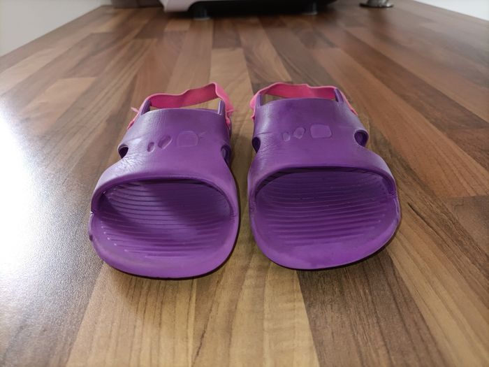 Chaussures aquatiques tong nabaiji 27-28 violet - photo numéro 3