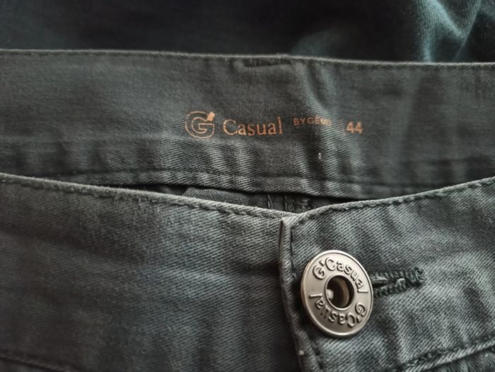 Pantalon jean gris - photo numéro 3