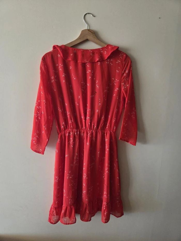 robe midi Minimum rouge taille S - photo numéro 4