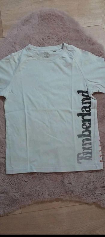 T-shirt  Timberland  blanc 12 ans