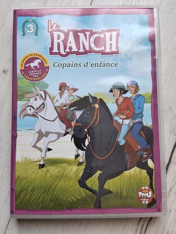 DVD dessin animé cheval Le ranch volume 3 Copains d'enfance