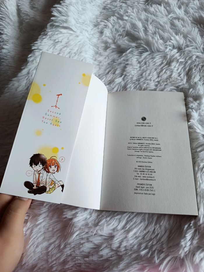 Manga Second Summer never see you again T. 1 Doki doki - photo numéro 4