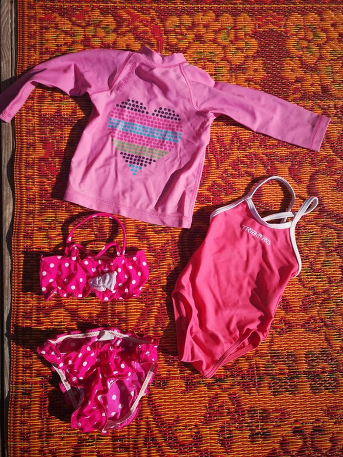 Lot maillot bain 12mois