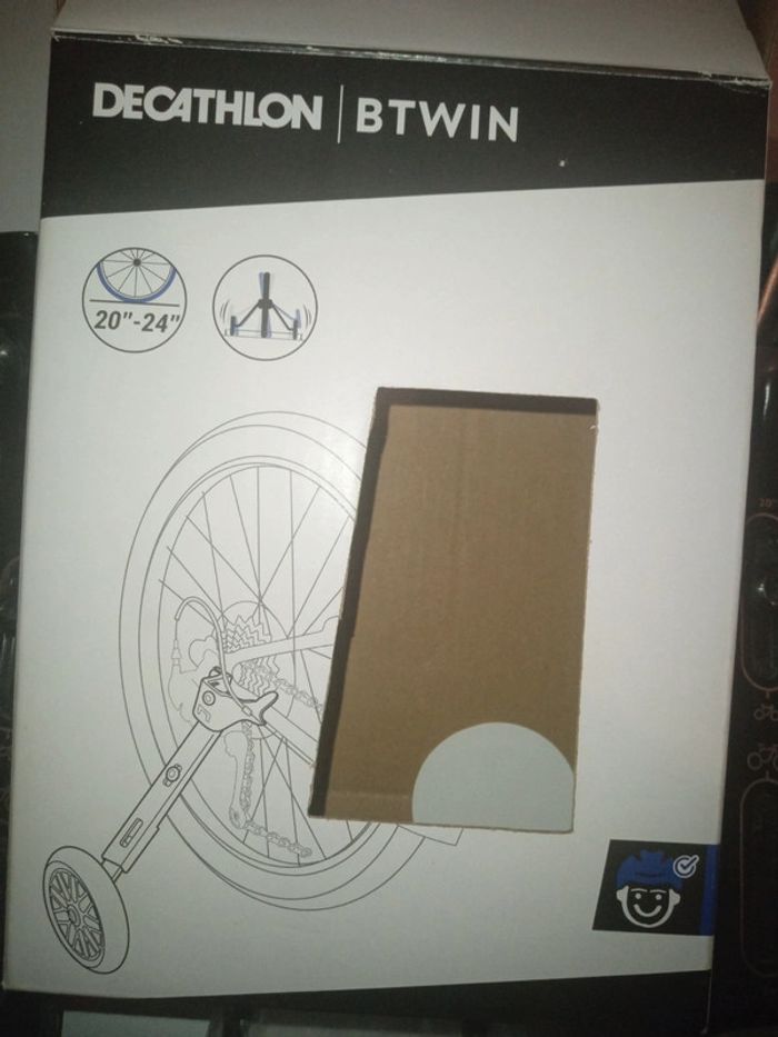 Roulettes vélo enfant 20" 24" BTWIN - photo numéro 3