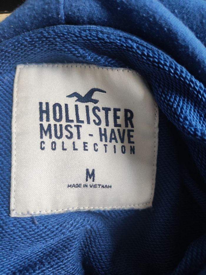 Sweat Hollister bleu - photo numéro 4