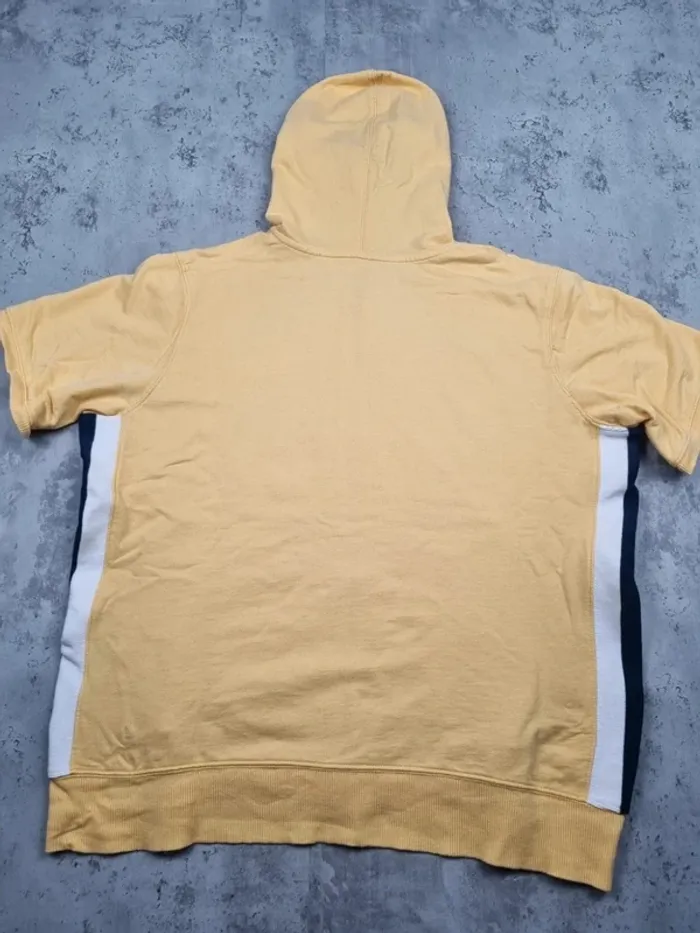 Sweat zippé à capuche Tommy Hilfiger jaune XL Femmes (mesures en photos) - photo numéro 4