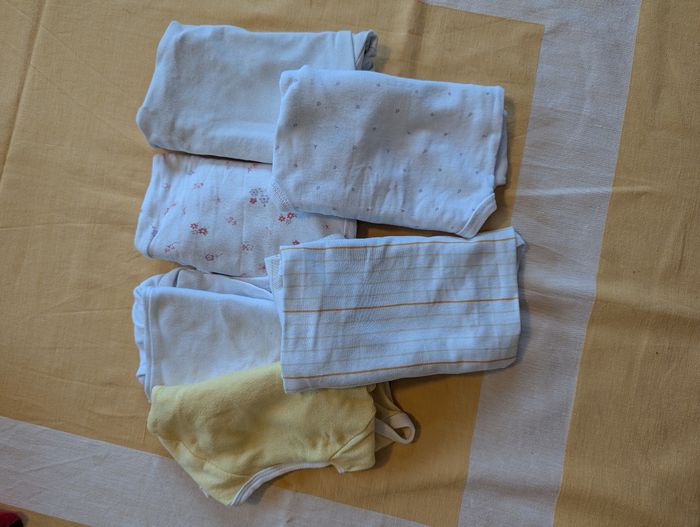 Coffret de naissance "premier jour" garçon prêt à offrir, vêtements + peluche - photo numéro 4