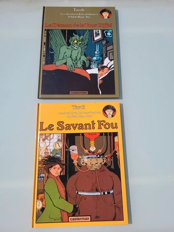 2 BD Les Aventures Extraordinaires d'Adèle Blanc-Sec, tomes 2 et 3, Tardi (41)