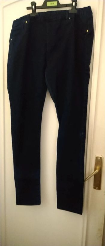 Jegging slim bleu brut femme 44 b. a basic