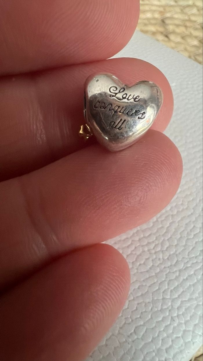 Charm cœur nid d’abeille et abeille bridgerton - photo numéro 6