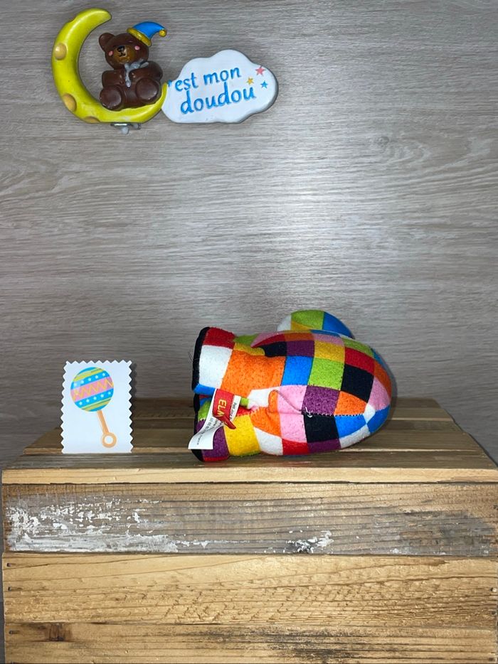 POP80 doudou éléphant 🐘 Elmer - photo numéro 2