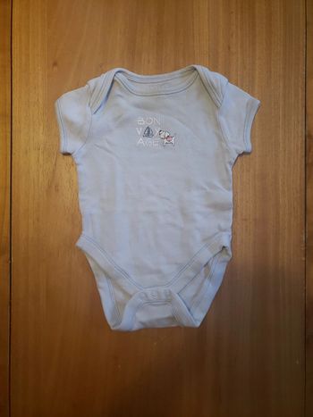 Body manches courtes chien 3 mois