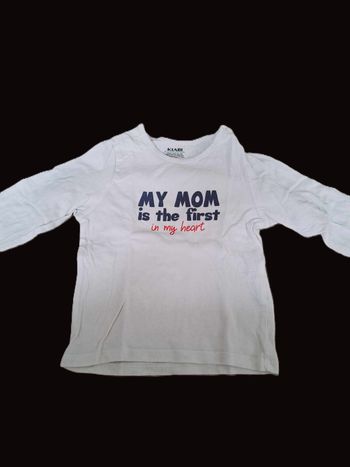 T-shirt manches longues Kiabi 12 mois