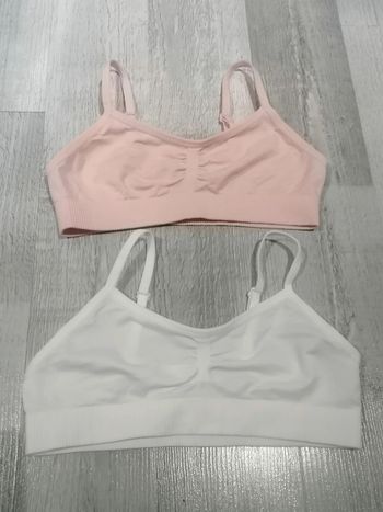 Lot de 2 brassières fillette T 8 ans 👙