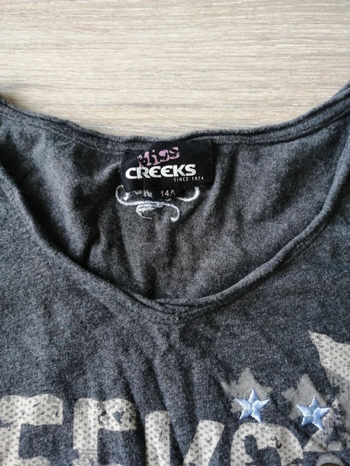 Tshirt manches courtes 14 ans - photo numéro 2