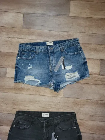 Short en jeans femme