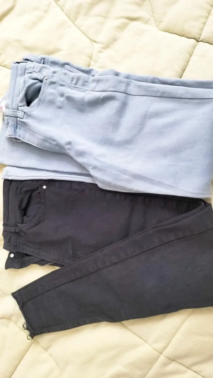 2 jeans femme T36 - photo numéro 3