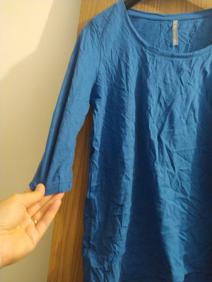 Tee shirt bleu - photo numéro 3