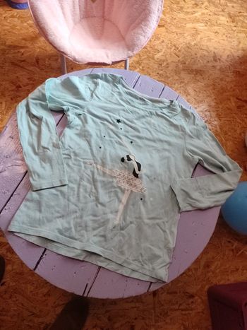 T-shirt manches longues danseuse