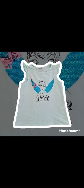 Tee shirt fille Disney  taille 12 ans neuf