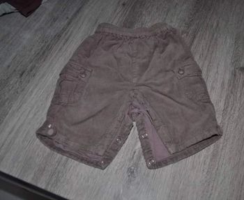 Pantalon velours Obaïbi 1 mois garçon