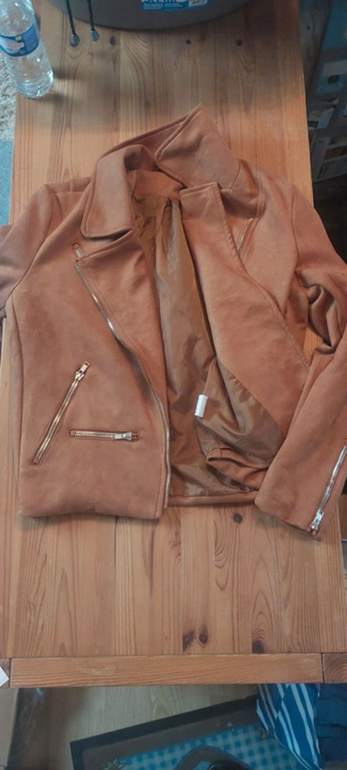 Blouson suedine - photo numéro 2