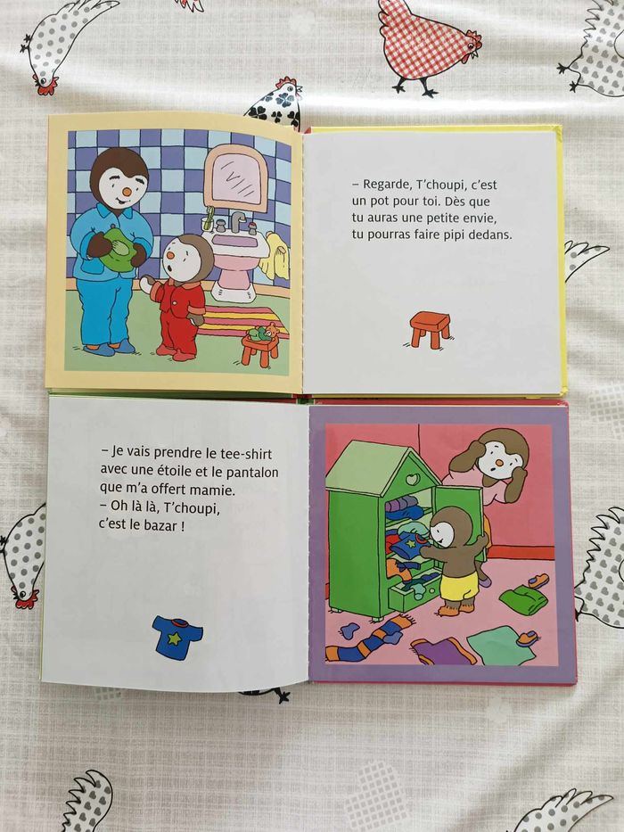 Livres T'choupi