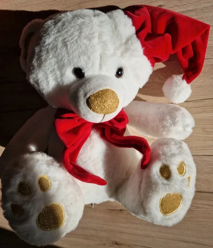 Peluche Ours de Noël 🎅 - photo numéro 7