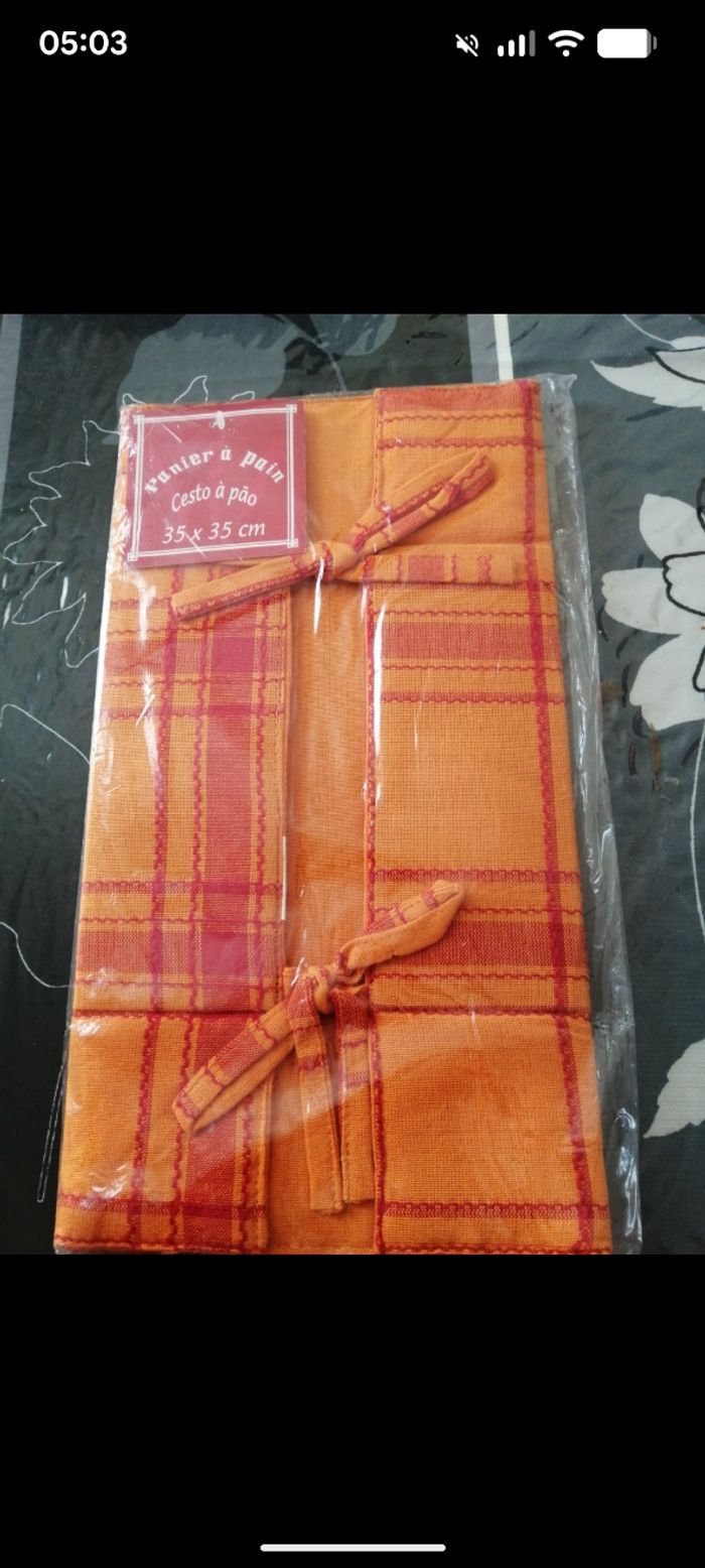 Joli panier à pain.