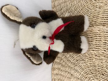 doudou chien vintage 