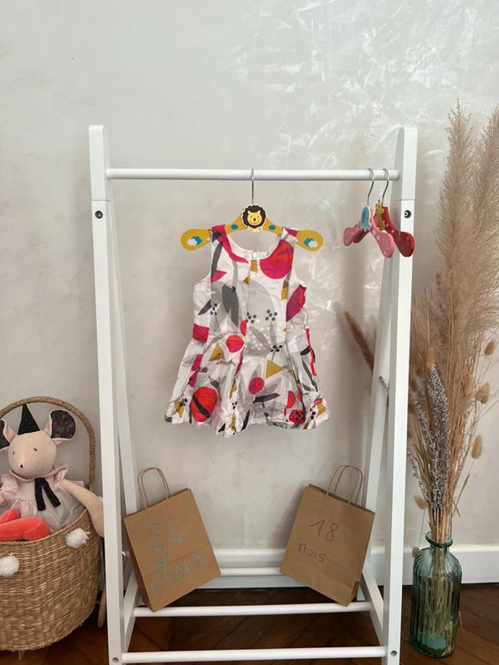 Robe catimini fille 18 mois très bon état - photo numéro 2