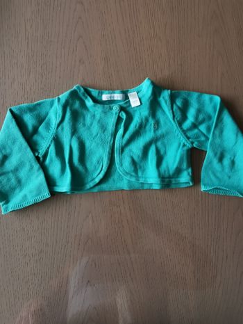 Boléro bébé fille