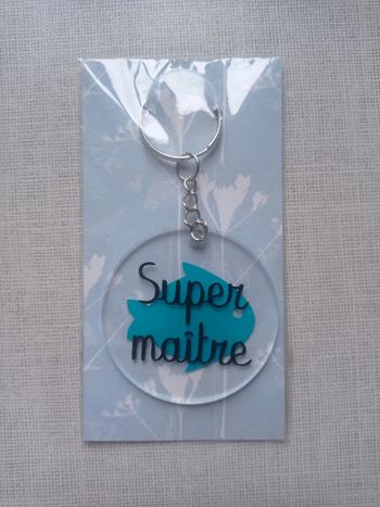 Porte clé super maître