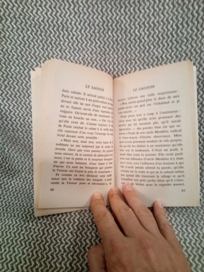 Le saguoin -François Mauriac- Ed. Presses Pocket - photo numéro 4