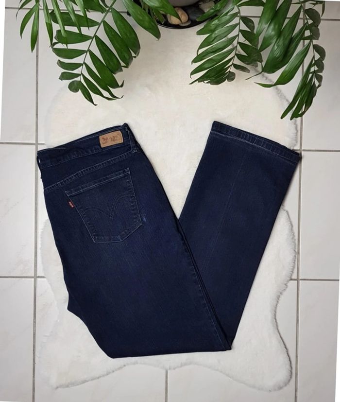 Jean Levi's 505 Straight Leg W34 L32 Bleu Marine