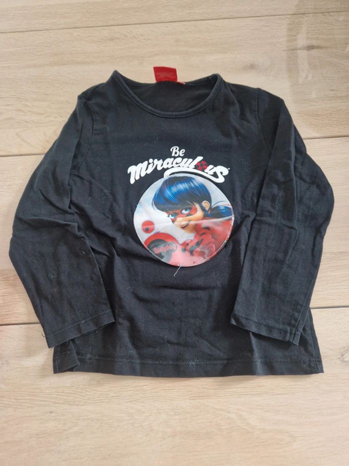 T-shirt manche longue fille 4 ans