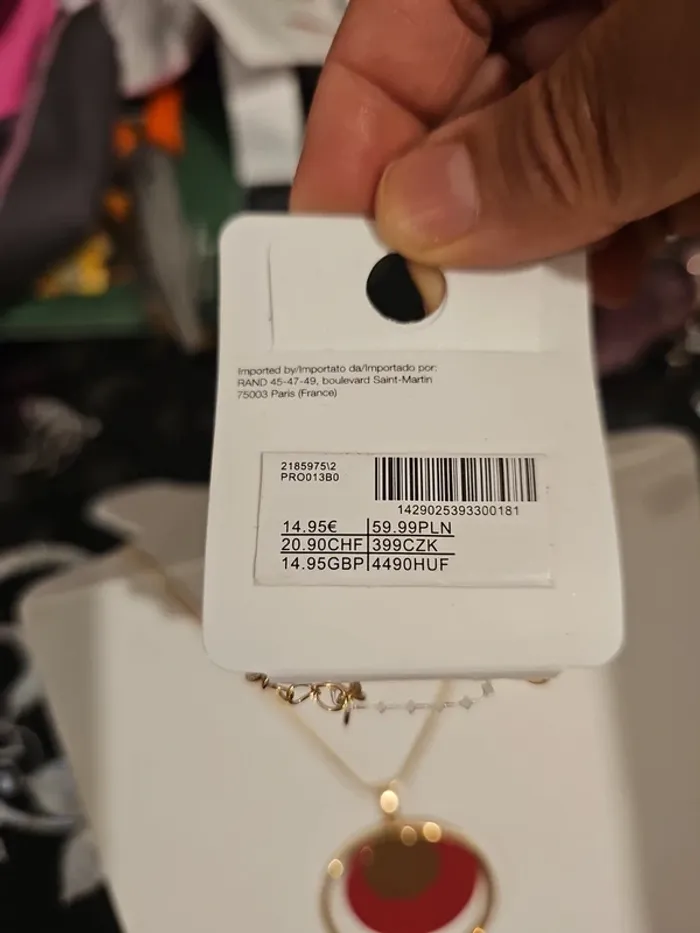 Collier doré promod - photo numéro 3