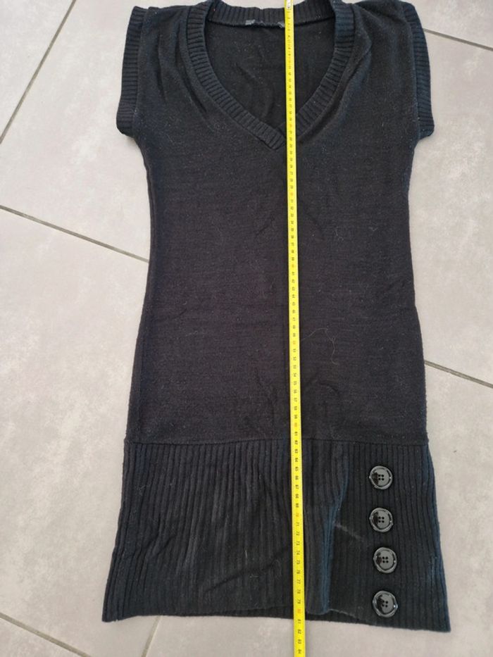 Robe pull noire - photo numéro 2