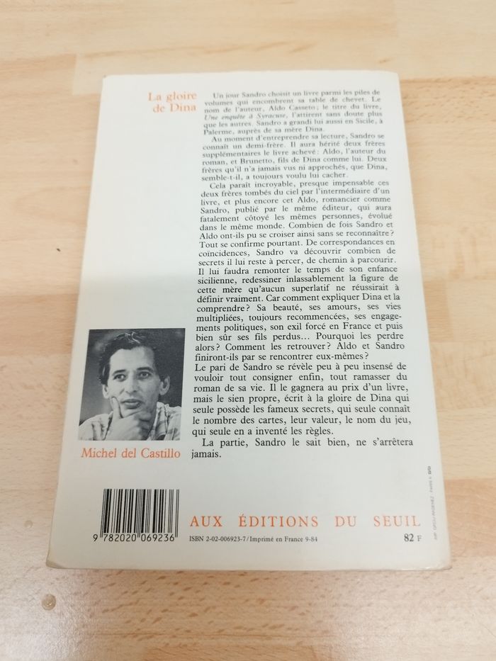 La gloire de dina de Michel del castillo - photo numéro 2