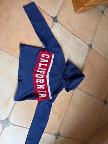 Pull top crop 12 ans fille California kiabi