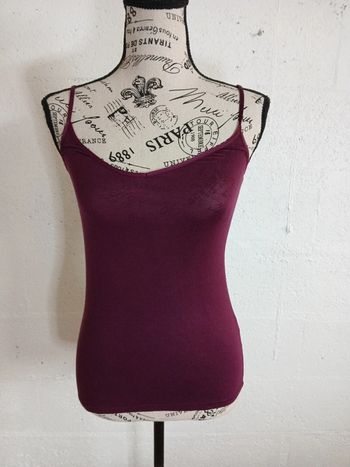 debardeur violet H&M tbe taille XS