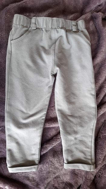 Pantalon gris stretch