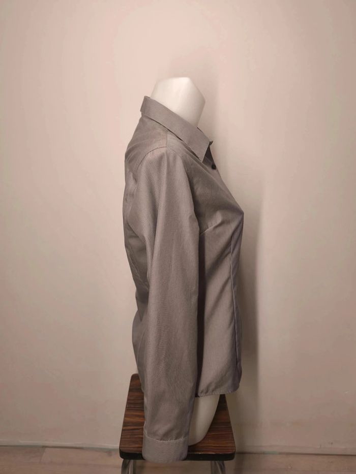 Chemise J. Harvest & Frost Femme Taille 38 Rayure Gris - photo numéro 4