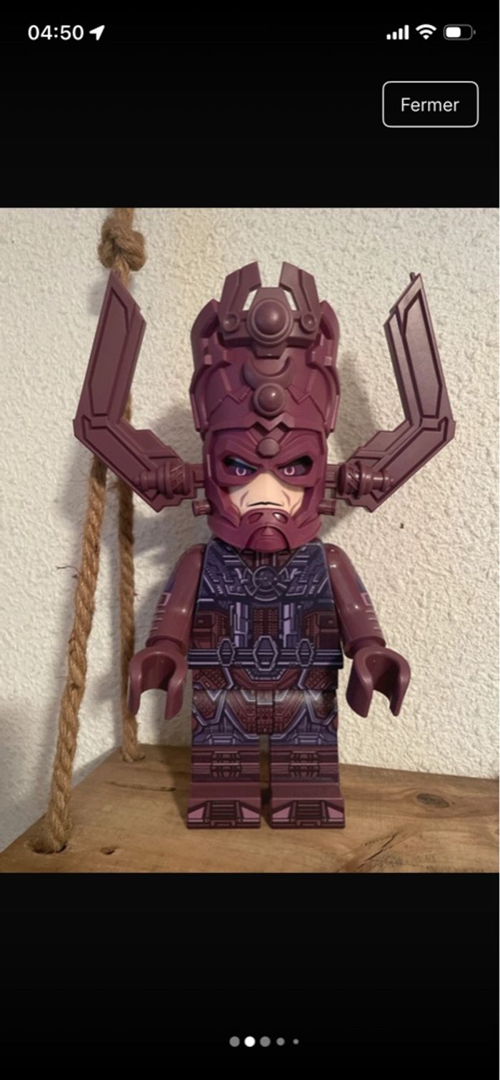 Figurine type lego XXL Galactus - photo numéro 3