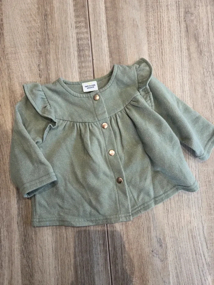Gilet vert brillant