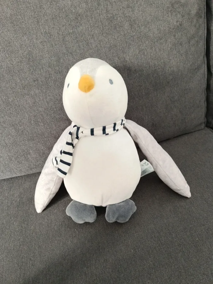 Peluche pingouin