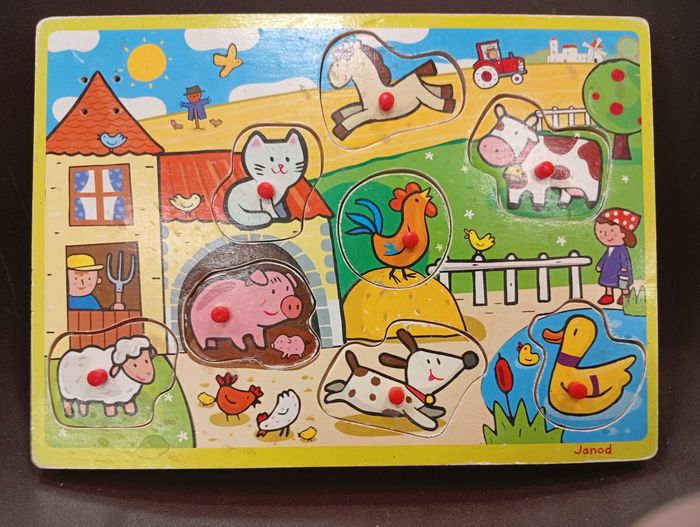 Puzzle animaux de la ferme